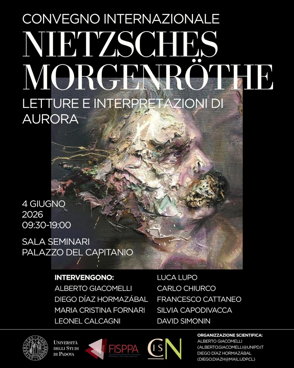 Afiche de Seminario Internacional: «Nietzsches Morgenröthe» Letture e Interpretazioni di Aurora